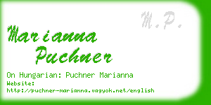 marianna puchner business card